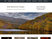 Tablet Screenshot of holtchapel.com